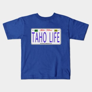 Tahoe Life License Plate Kids T-Shirt